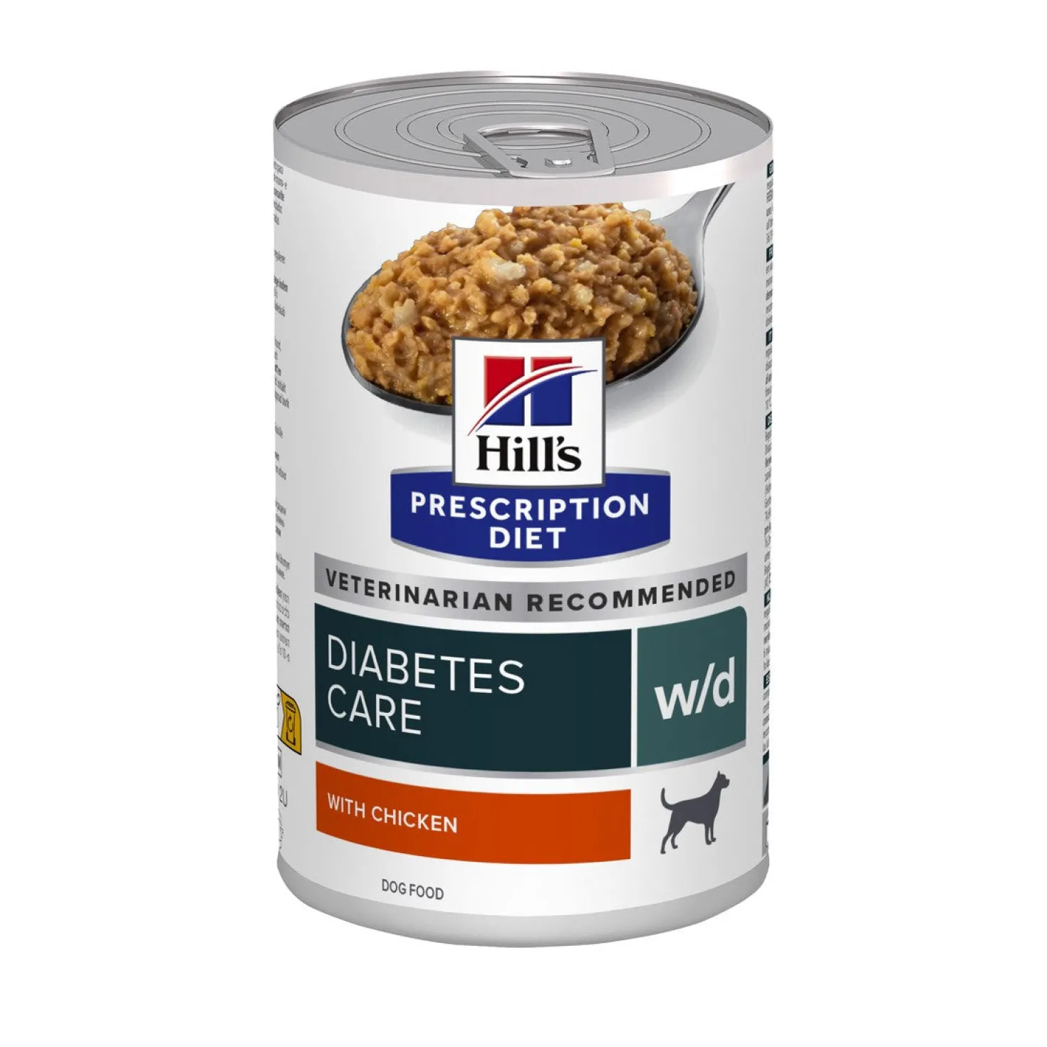 HILL’S Prescription Diet w/d Diabetes Care en Boîtes au Poulet – Pâtée pour chien