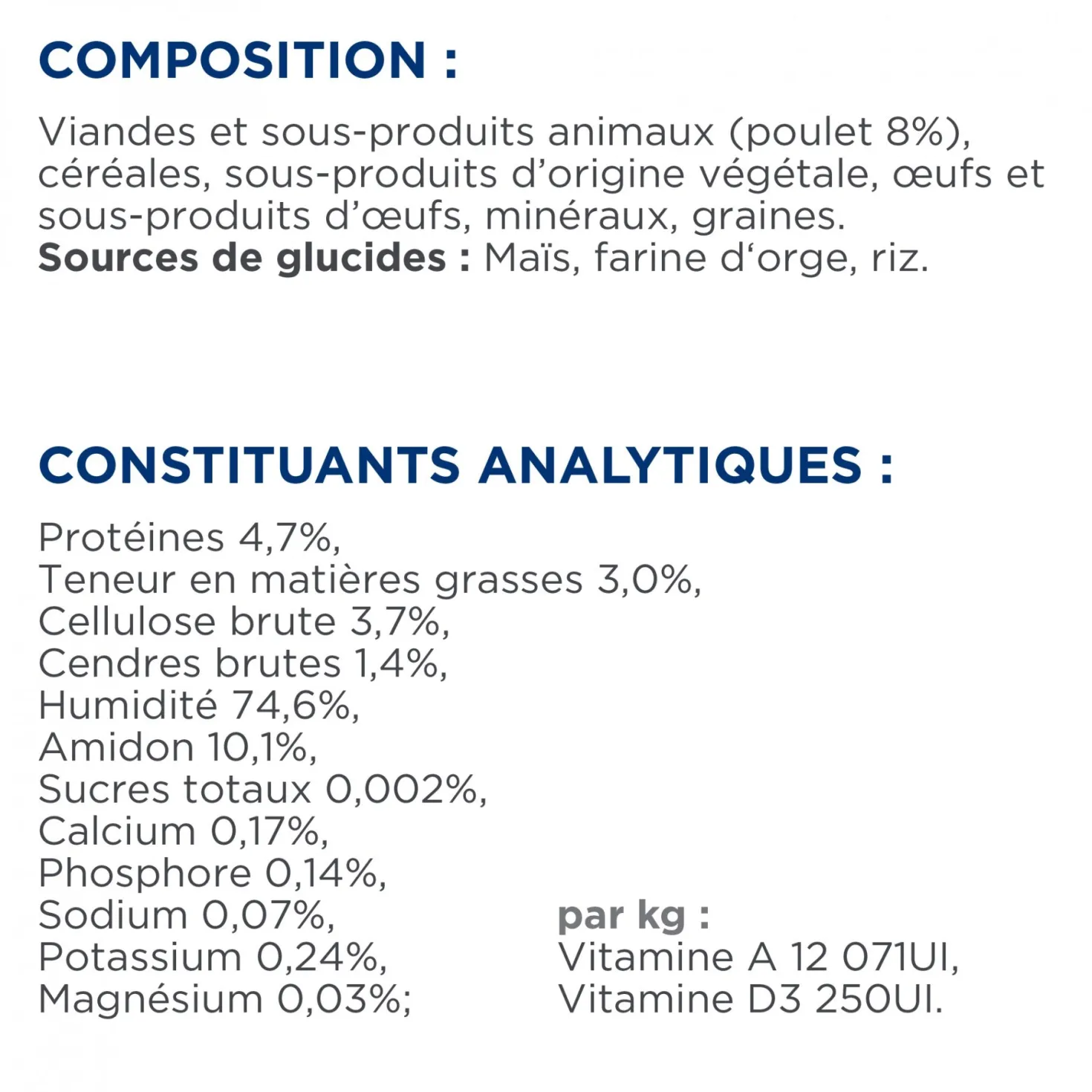 HILL’S Prescription Diet w/d Diabetes Care en Boîtes au Poulet – Pâtée pour chien
