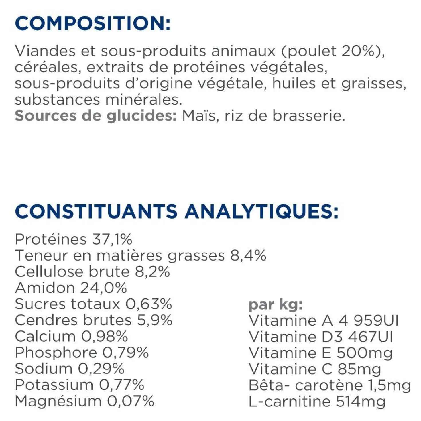 Hill's Prescription Diet w/d Multi Benefit au poulet - croquettes chat