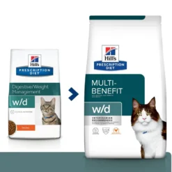 Hill's Prescription Diet w/d Multi Benefit au poulet - croquettes chat