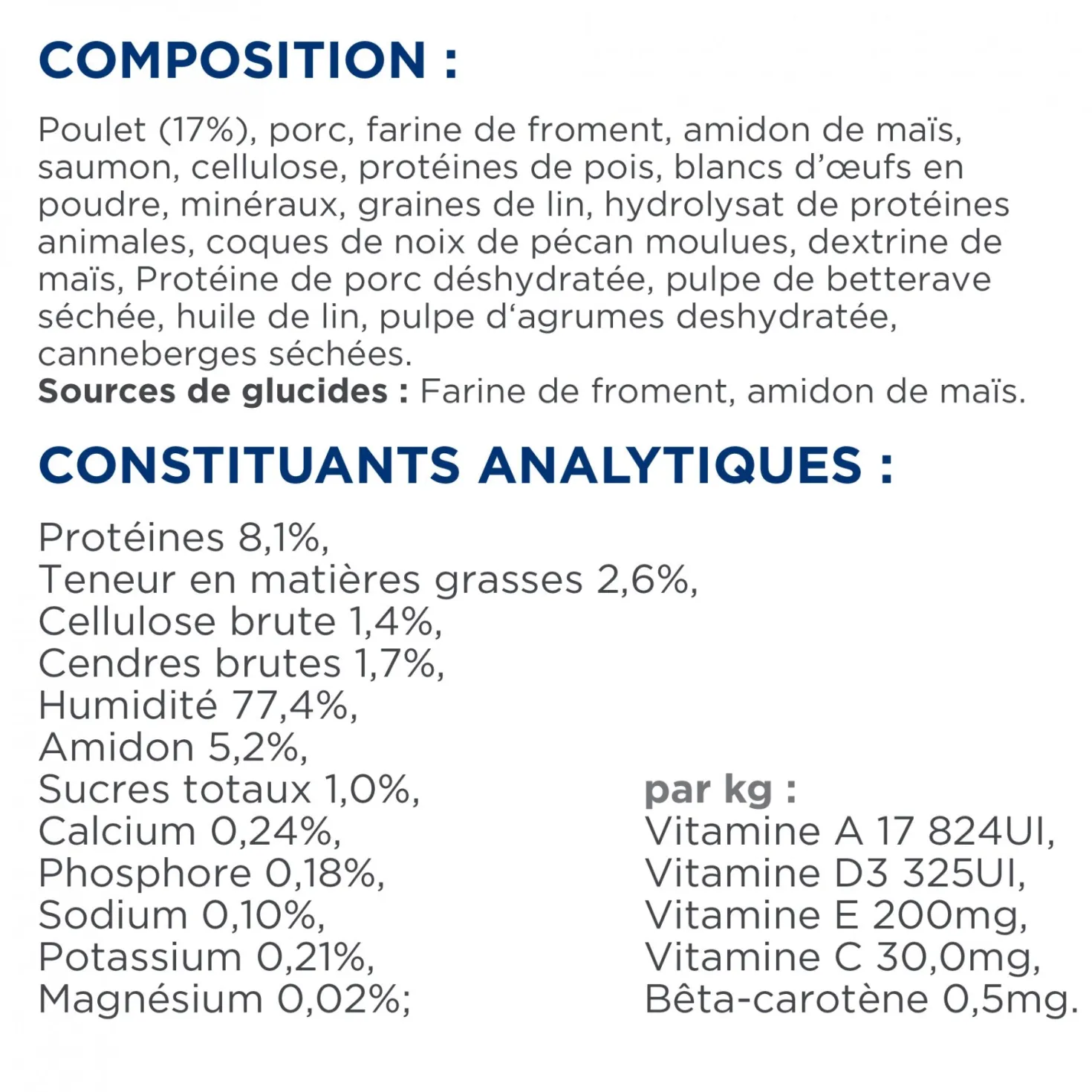 Hill's Prescription Diet w/d Mutli-Benefit en sachets au poulet – pâtée chat