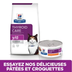 Hill's Prescription Diet y/d Thyroid Care - croquettes chat