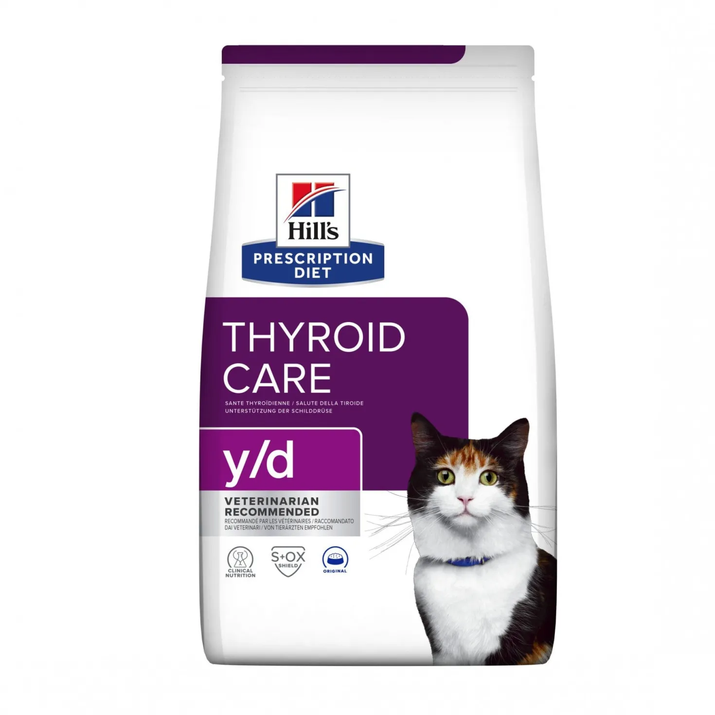 Hill's Prescription Diet y/d Thyroid Care - croquettes chat