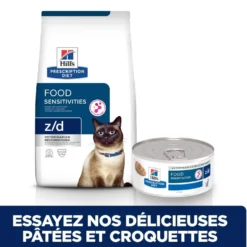 Hill's Prescription Diet z/d Food Sensitivities en boîtes - pâtée chat