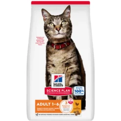 Hill's Science Plan Adult au poulet - croquettes chat