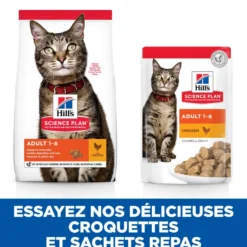 Hill's Science Plan Adult en sachets au poulet & au boeuf - pâtée chat