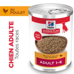 HILL'S Science Plan All Breed Adult en Boîtes au Poulet ou au Boeuf - Pâtée pour chien