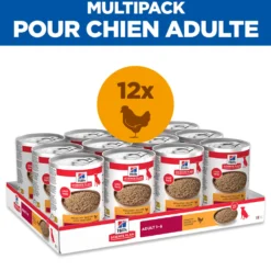 HILL'S Science Plan All Breed Adult en Boîtes au Poulet ou au Boeuf - Pâtée pour chien