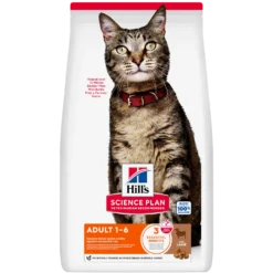 Hill's Science Plan - Croquettes pour Chat Adulte à l'Agneau 10kg