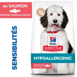 Hill's Science Plan Hypoallergenic Large Adult au saumon – croquettes chien