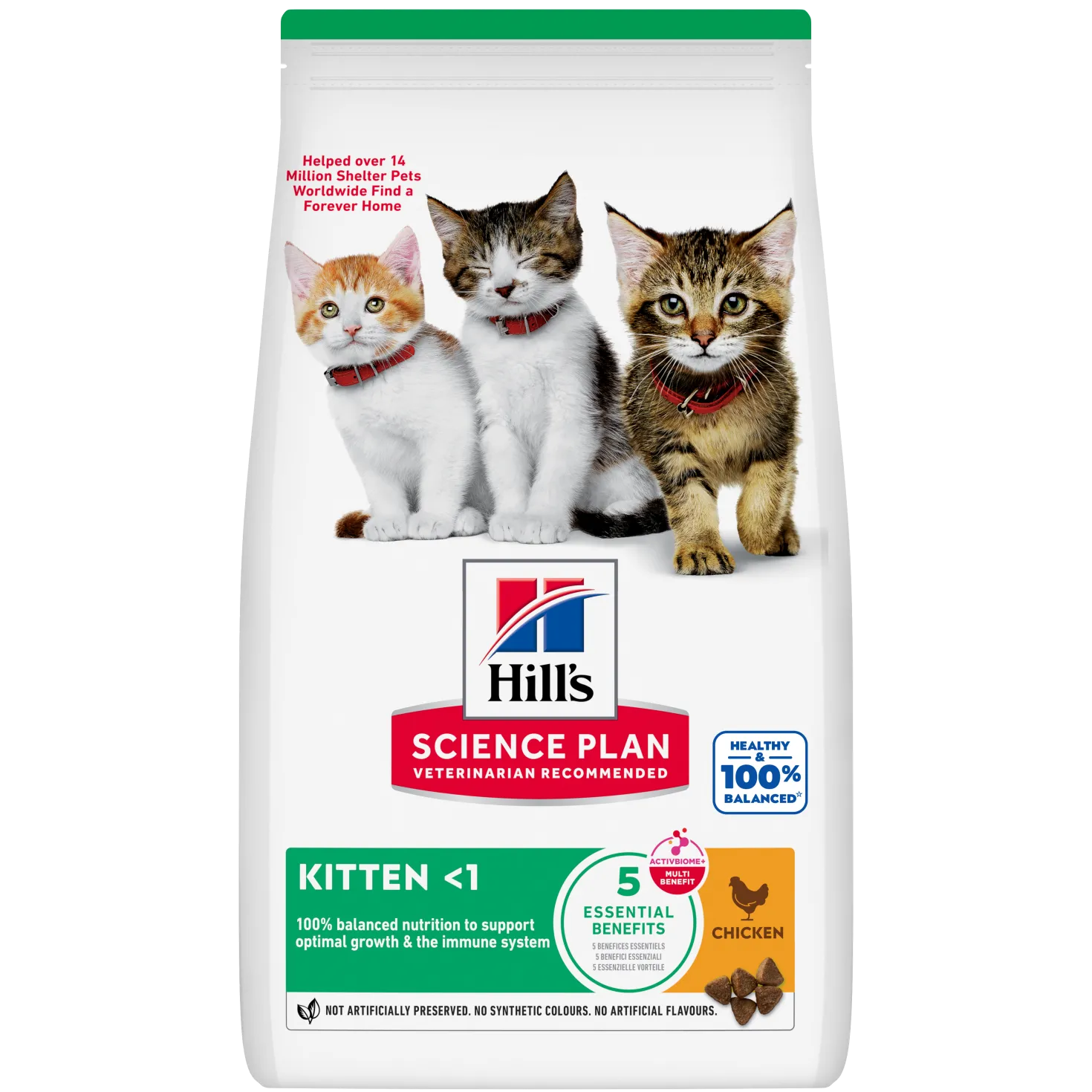 Hill's Science Plan Kitten au poulet - croquettes chaton