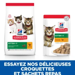 Hill's Science Plan Kitten en bouchées saveurs mixtes – pâtée chaton