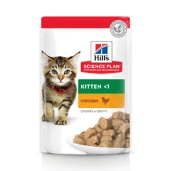 Hill's Science Plan Kitten en bouchées saveurs mixtes – pâtée chaton