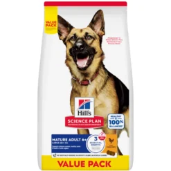 Hill's Science Plan Large Mature Adult 6+ au poulet - croquettes chien