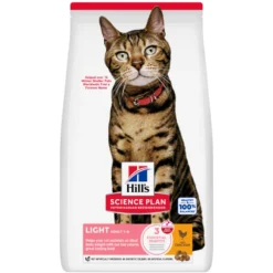 Hill's Science Plan Light Adult au poulet - croquettes chat