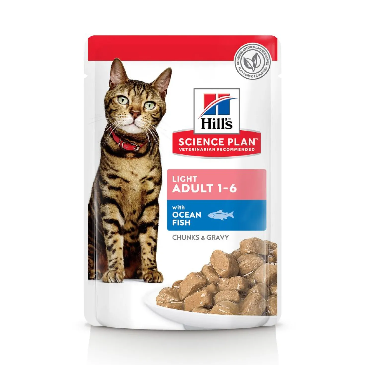 Hill's Science Plan Light Adult en sachets - pâtée chat