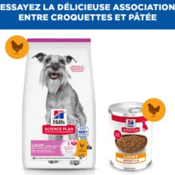 Hill's Science Plan Light Small & Mini Mature Adult 7+ au poulet - croquettes chien