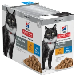Hill's Science Plan Mature Adult 7+ Sterilised au poulet - croquettes chat