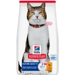 Hill's Science Plan Mature Adult 7+ au poulet - croquettes chat