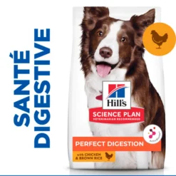 Hill's Science Plan Perfect Digestion Medium Adult au poulet - croquettes chien