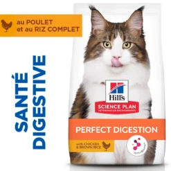 Hill's Science Plan Perfect Digestion Adult au poulet - croquettes chat