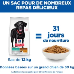 Hill's Science Plan Perfect Weight & Active Mobility Large Adult au poulet - croquettes chien