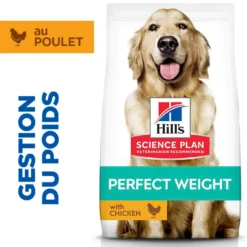 Hill's Science Plan Perfect Weight Large Adult au poulet - croquettes chien