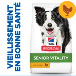 Hill's Science Plan Senior Vitality Medium Mature Adult 7+ au poulet - croquettes chien