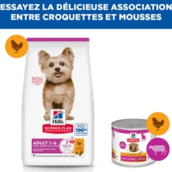 Hill's Science Plan Small & Mini Adult au poulet - croquettes chien