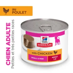 Hill's Science Plan Small & Mini Adult en mousse au bœuf - pâtée chien