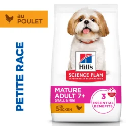 Hill's Science Plan Small & Mini Mature Adult 7+ au poulet - croquettes chien