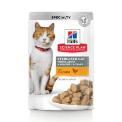 Hill's Science Plan Sterilised Adult en sachets - pâtée chat