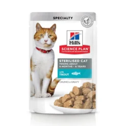Hill's Science Plan Sterilised Adult en sachets - pâtée chat