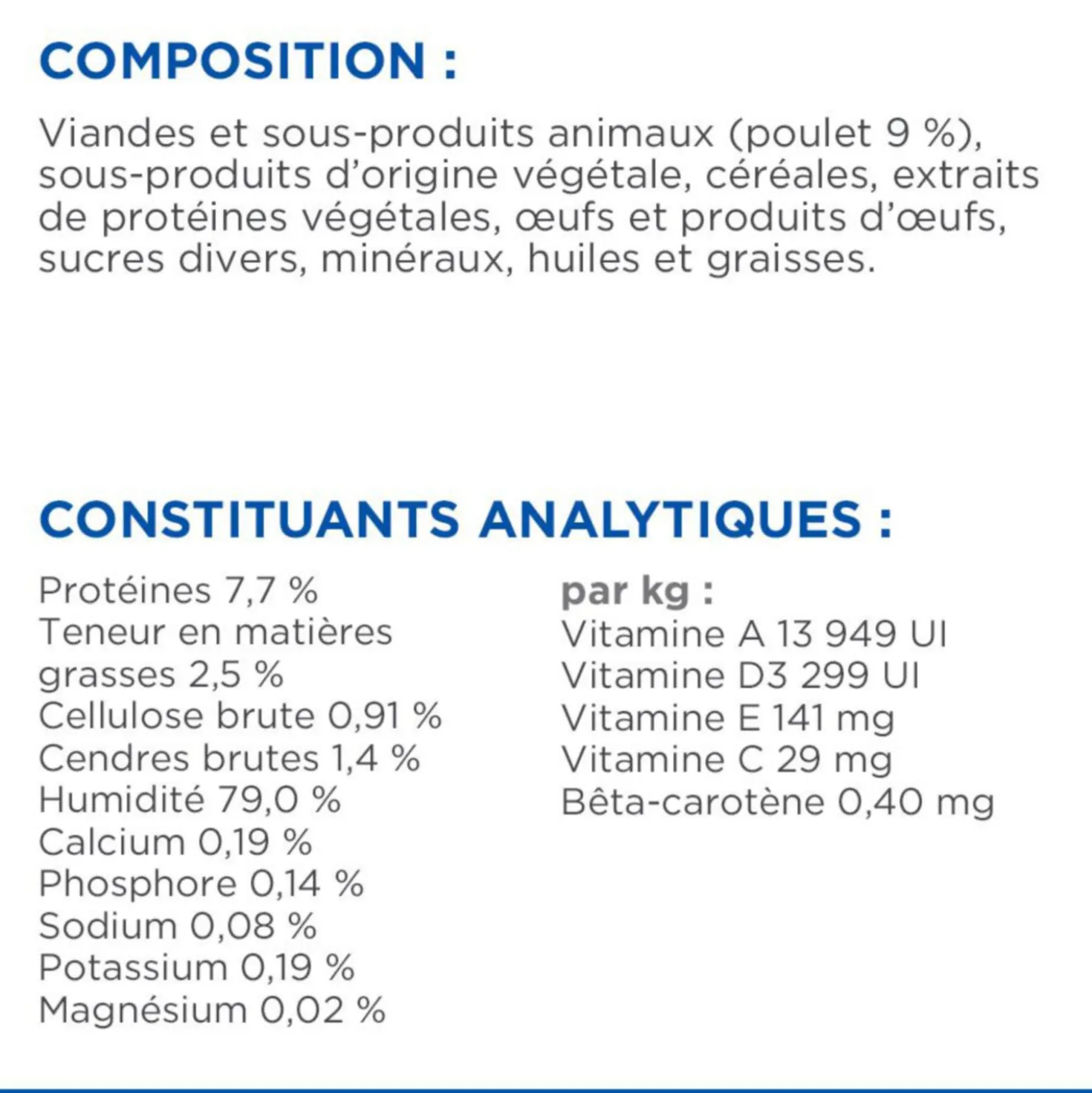 Hill's Science Plan Sterilised Cat Mature 7+ - Sachet Repas Poulet - Poisson de l'Océan 12x85g