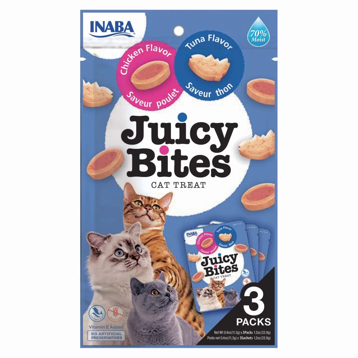 Inaba Juicy Bites friandises chat