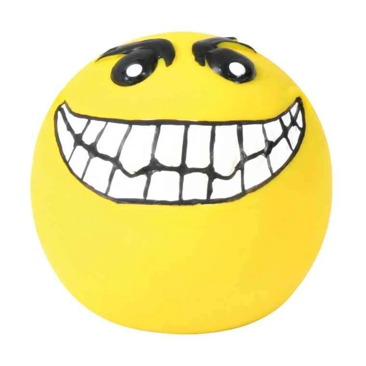 Jouet balle latex smiley 6cm