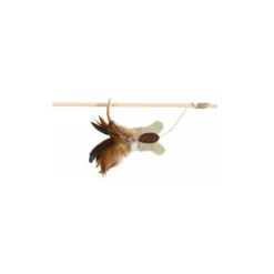 Jouet canne à pêche Papillon chat
