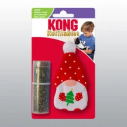 Jouet Kong chat gnome Noël