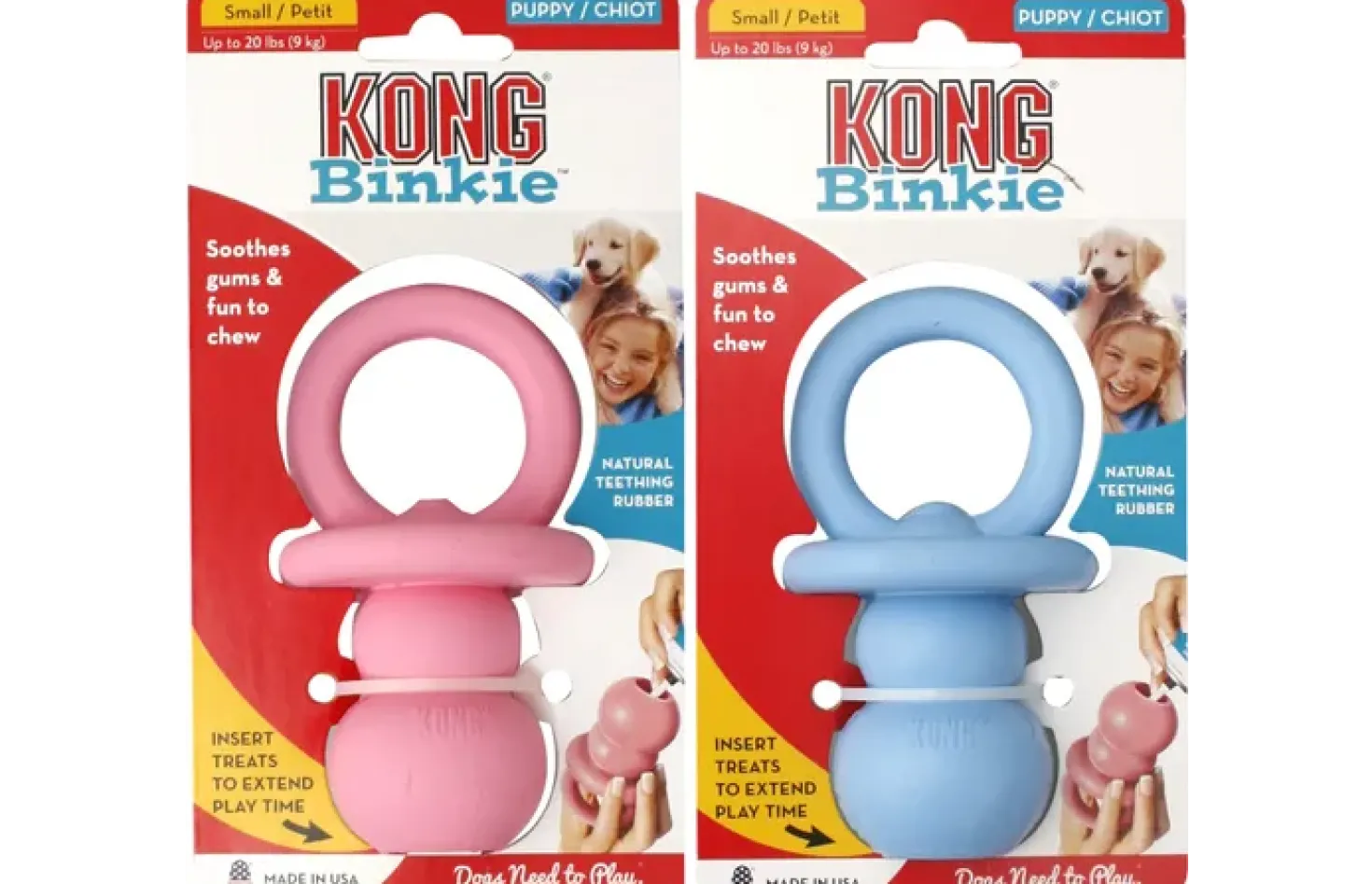 Jouet Kong Puppy Binkie chiot