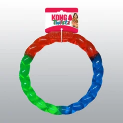 Jouet Kong Twistz Ring chien
