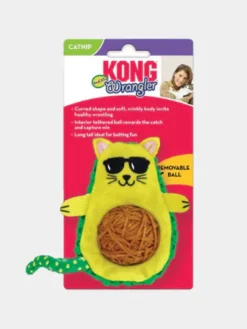 Jouet Kong Wrangler Avocato chat