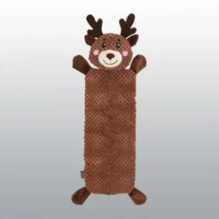 Jouet peluche cerf squeaker Noël
