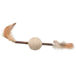 Jouet plume en matatabi chat