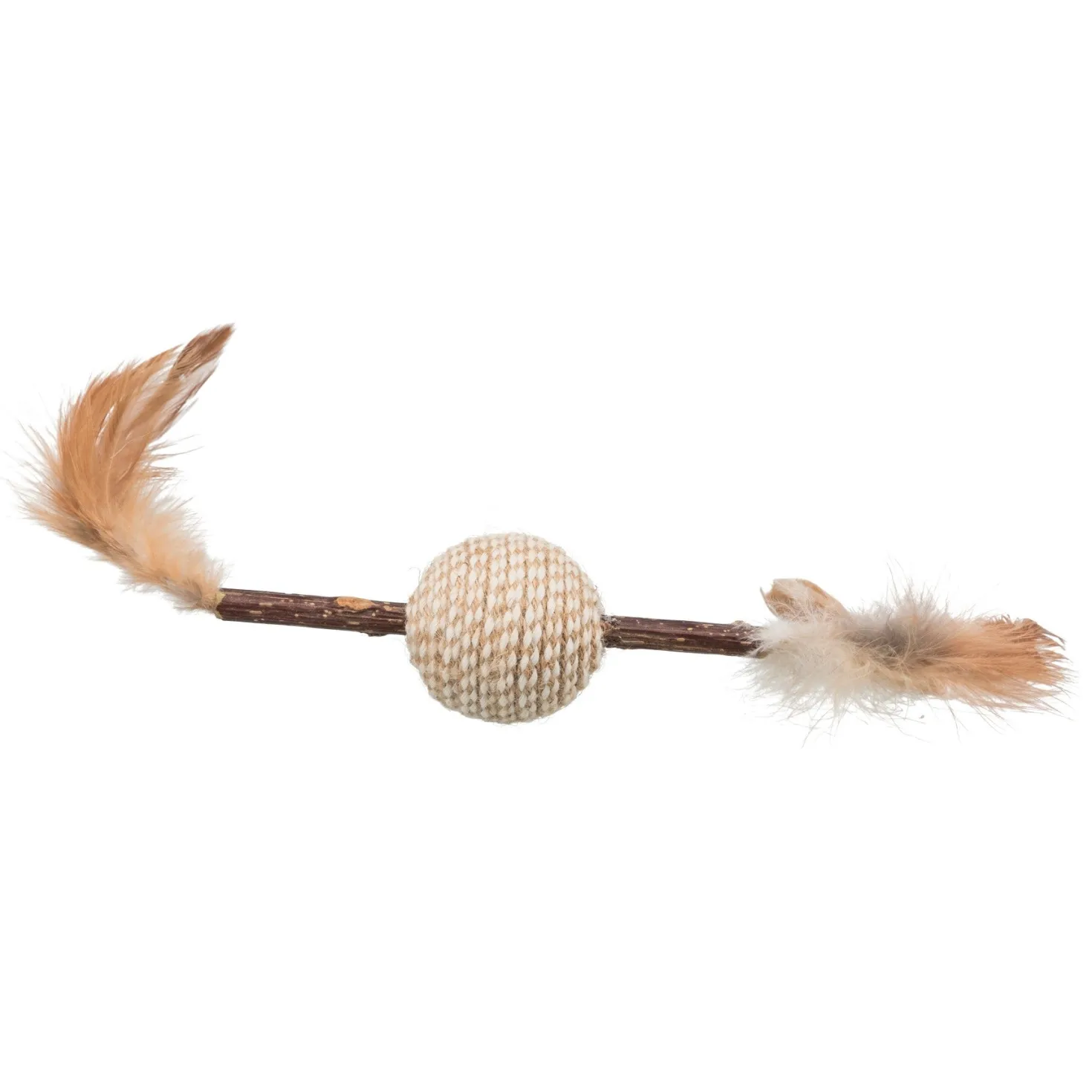 Jouet plume en matatabi chat