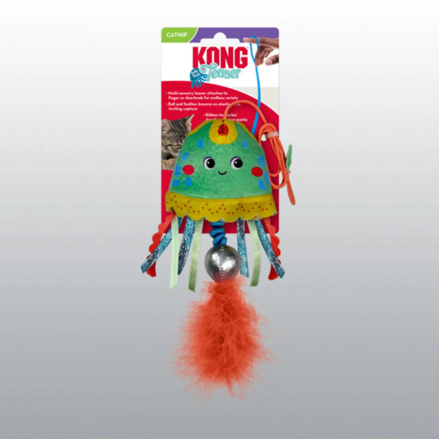 Jouet Teaser Jellyfish pour chat