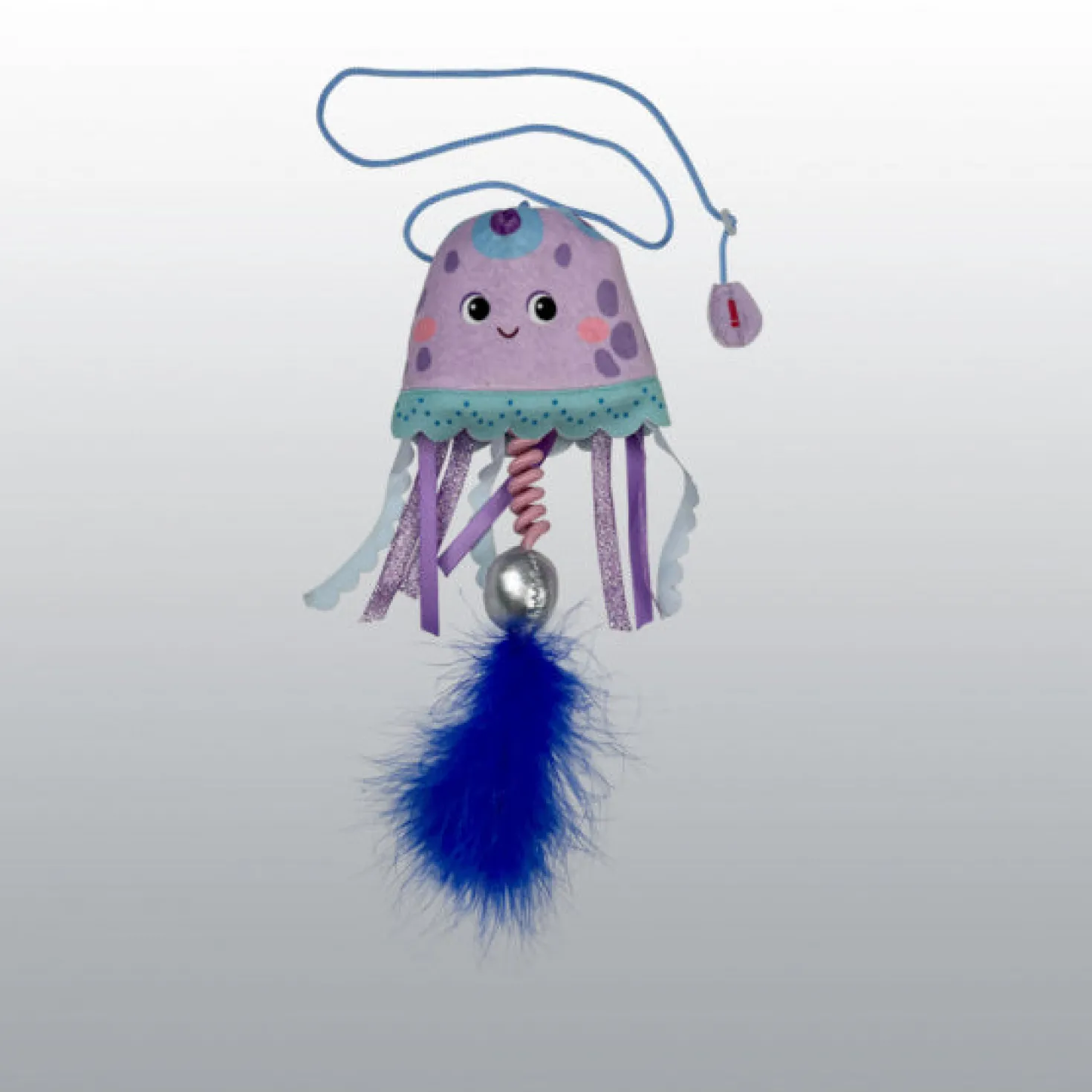 Jouet Teaser Jellyfish pour chat