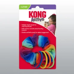 Kong active chouchou avec élastiques pour chat