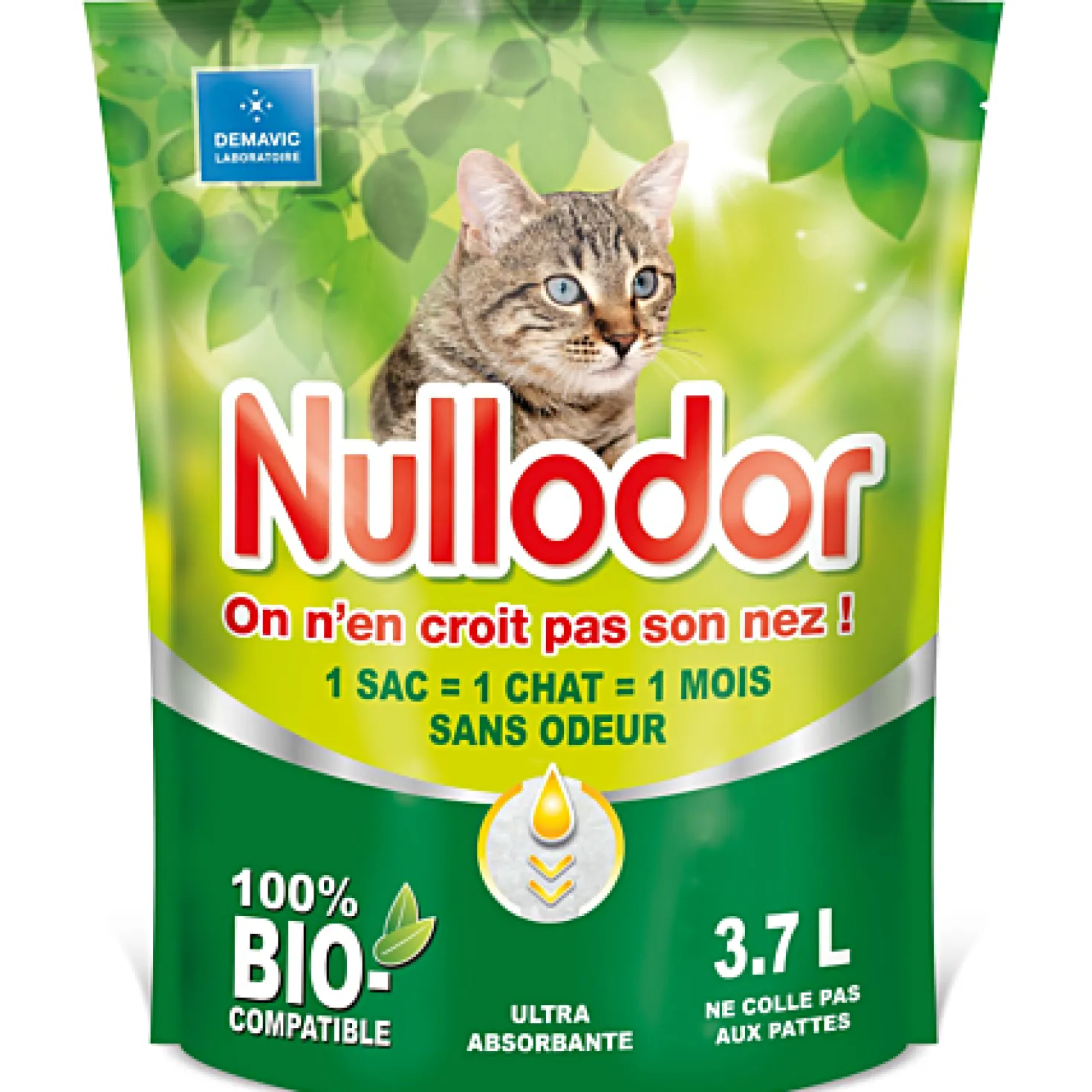 Litière Nullodor chat