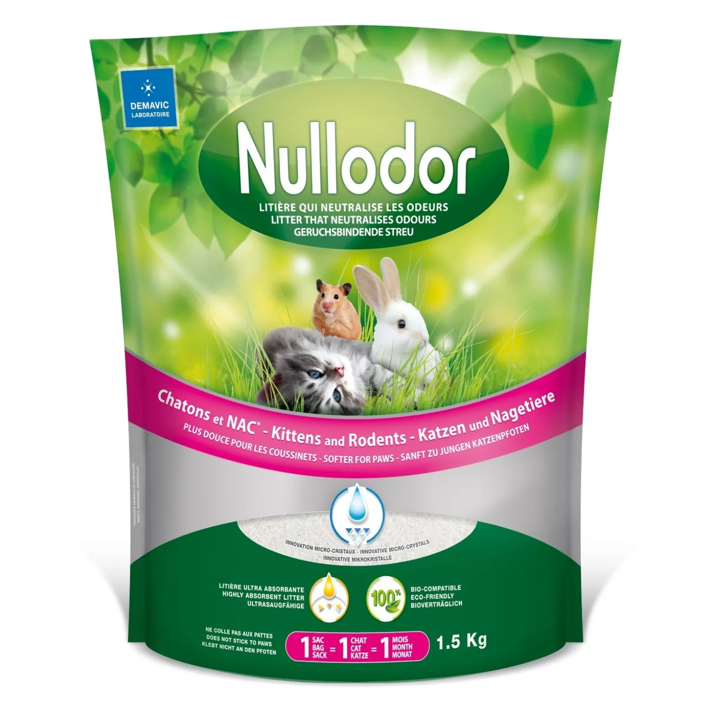 Litière Nullodor chatons et NAC