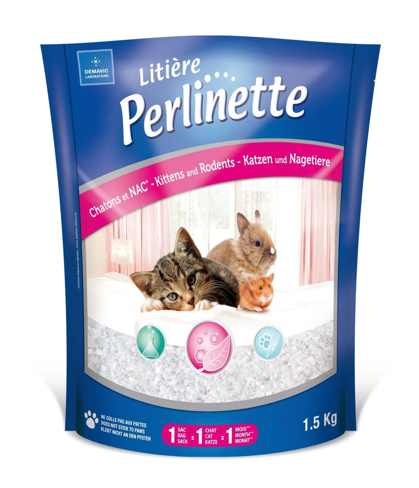 Litière Perlinette pour chaton et NAC
